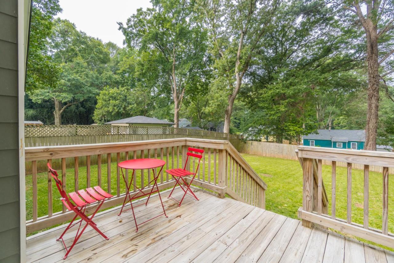 Modern Cozy Bungalow In East Atlanta Village Экстерьер фото